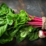 Fresh Harvest_ Swiss Chard, Garlic, and Beet Still Life